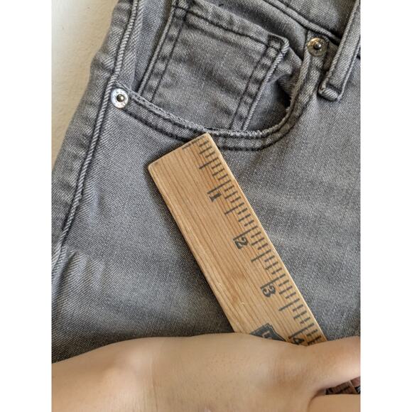 Levi’s Women's Mile High Super Skinny Jeans Strech Gray Wash Size 26 - Picture 8 of 16